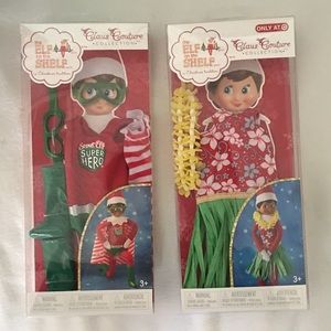NWT Elf on the shelf costumes set of 2